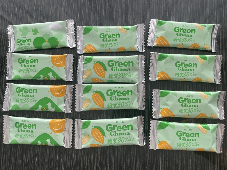 ロッテ「Green Ghana」糖質30％オフ④